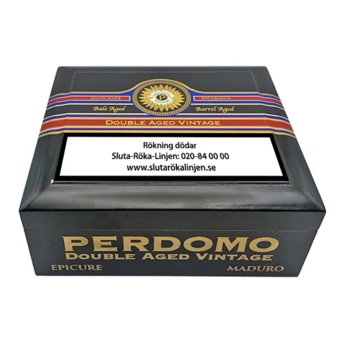 Perdomo Double Aged 12 Year Maduro Robusto box