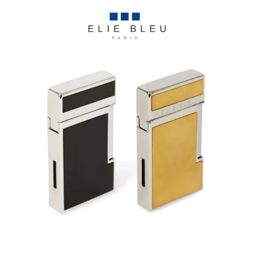 Elie Bleu Diamond Jetflame Two Tone Lighter